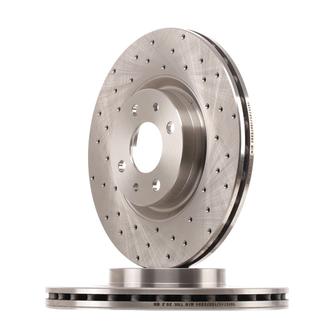 82B2298 RIDEX 71769483 Brake disc