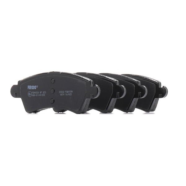 Número OEM E172132 - Pastilhas de travão FDB1599 VW, PEUGEOT, CITROËN