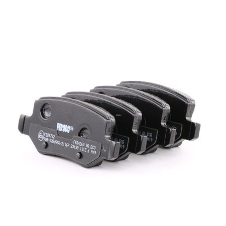 Número OEM A 169 420 04 20 - Juego de pastillas de freno FDB1782 MERCEDES-BENZ, JAGUAR