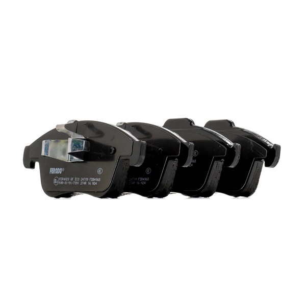 OEM nummer 41 06 075 85R - Bromsbelägg FDB4068 RENAULT, MITSUBISHI, DACIA, RENAULT TRUCKS, SANTANA