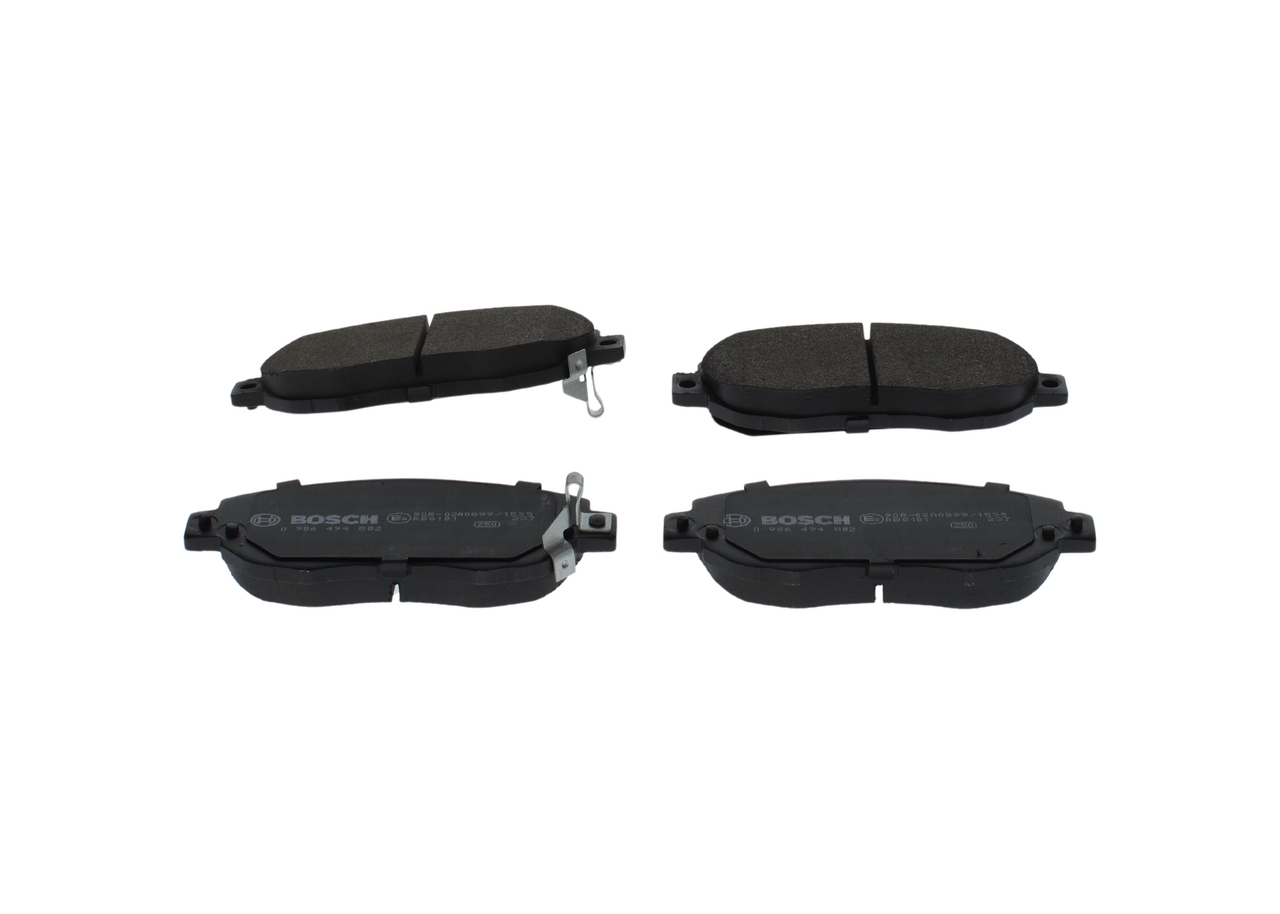 OEM-nummer 955 351 939 51 - Remblokken 0 986 494 882 VW, PEUGEOT, PORSCHE