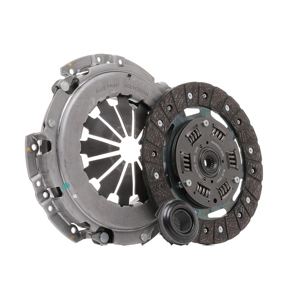 ADL143055 BLUE PRINT clutch kit three-piece, with synthetic grease, with clutch release bearing
