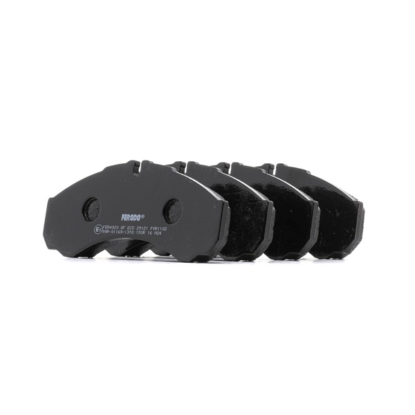 Kit pastiglie freni FVR1102 FERODO IVECO Power Daily II Bus A36.13, A39.13, A42.13, A50.13 2009 125 CV
