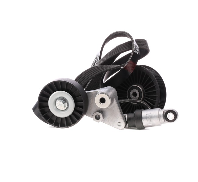 Número OEM 03E 260 849 B - Juego de correas trapeciales poli V SKRBS-1200292 SEAT, AUDI, SKODA