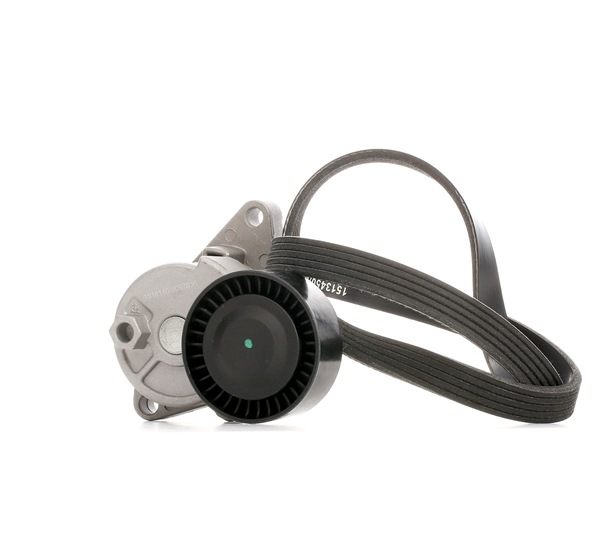 Jogo de correias trapezoidais estriadas 542R0357 RIDEX BMW 3 Coupe (E46) 320 Ci 2001 150 cv