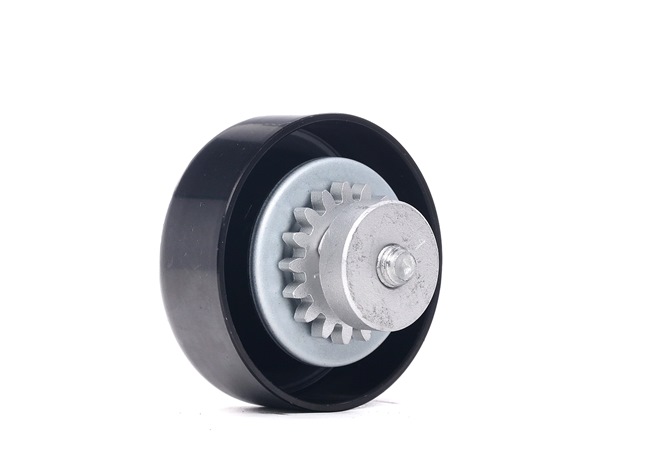 RIDEX 310T0321 tensioner pulley, v-ribbed belt CHEVROLET Aveo / Kalos Hatchback (T250, T255) 1.2 LPG 84hp 2008