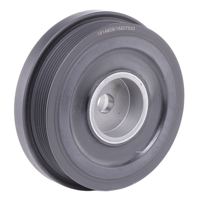 3213B0152 RIDEX Crank pulley Ø: 172mm, with mounting manual, Decoupled