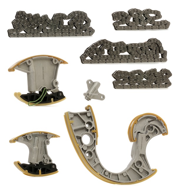 Kit catena distribuzione 1389T0017 RIDEX Volkswagen Touareg I (7LA, 7L6, 7L7) 3.0 V6 TDI 2005 225 CV