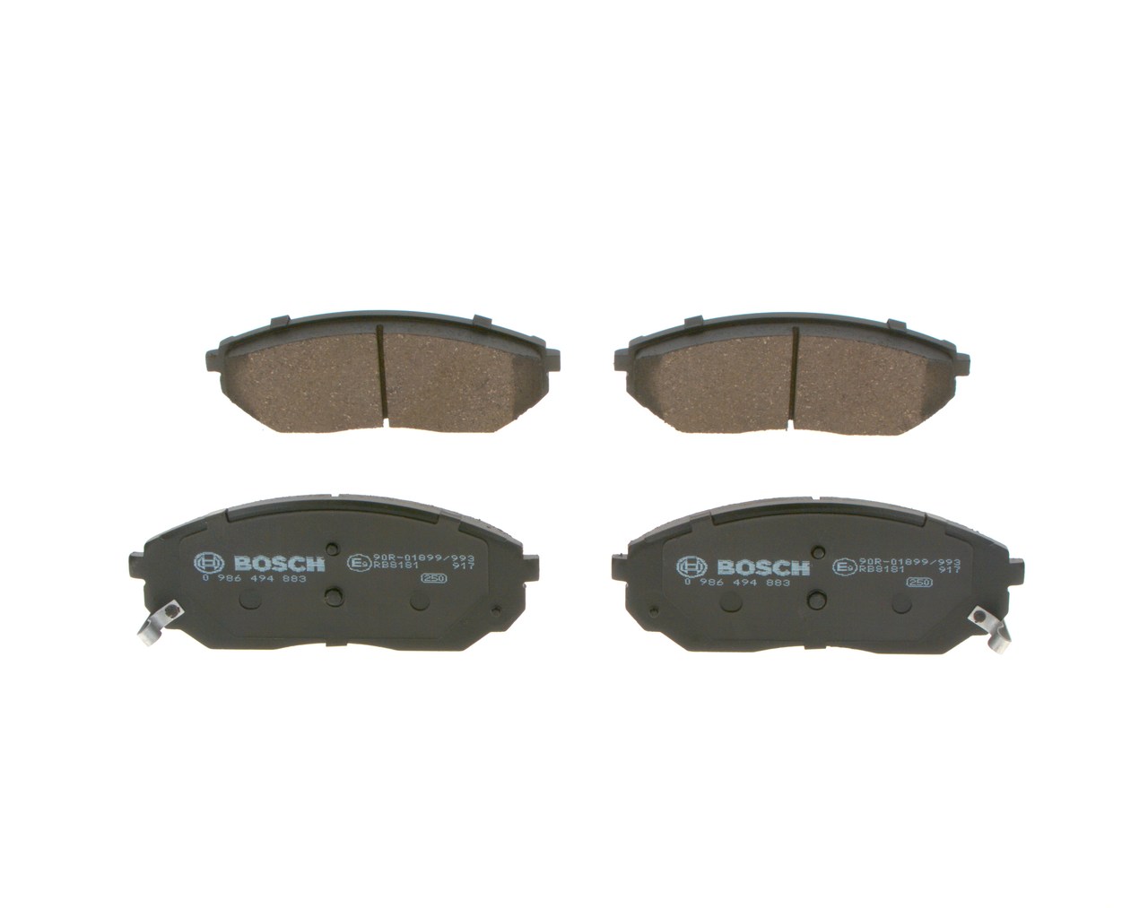 Numéro OEM 06450-SFE-J10 - Plaquettes de frein 0 986 494 883 HONDA