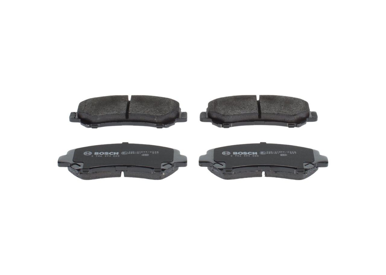 Número OEM D1060-9N00A - Juego de pastillas de freno 0 986 494 885 MERCEDES-BENZ, PEUGEOT, CITROËN, NISSAN, INFINITI