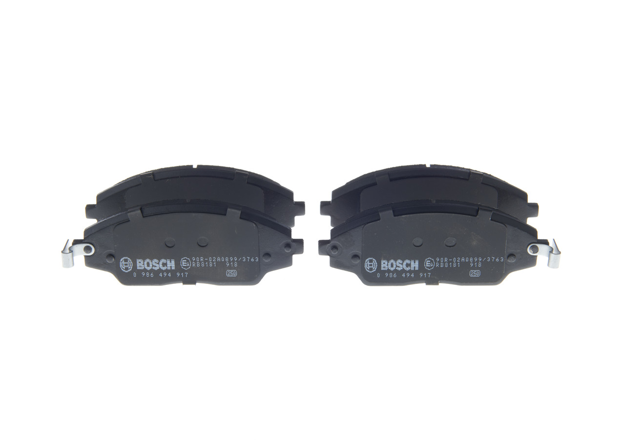 OEM-Nummer 95 231 012 - Bremsbeläge 0 986 494 917 OPEL, SKODA, CHEVROLET, SAAB, DAEWOO