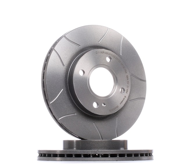 Número OEM E4B1-11-25BA - Disco de travão 09.A968.76 FORD