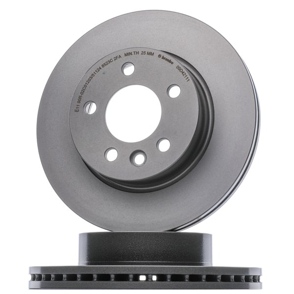 BREMBO | Remschijf set Gecoat, High carbon, interne ventilatie 09.D421.11 Volkswagen Crafter Flatbed Vrachtwagen/Chassis (SZ) 2017 goedkoop online