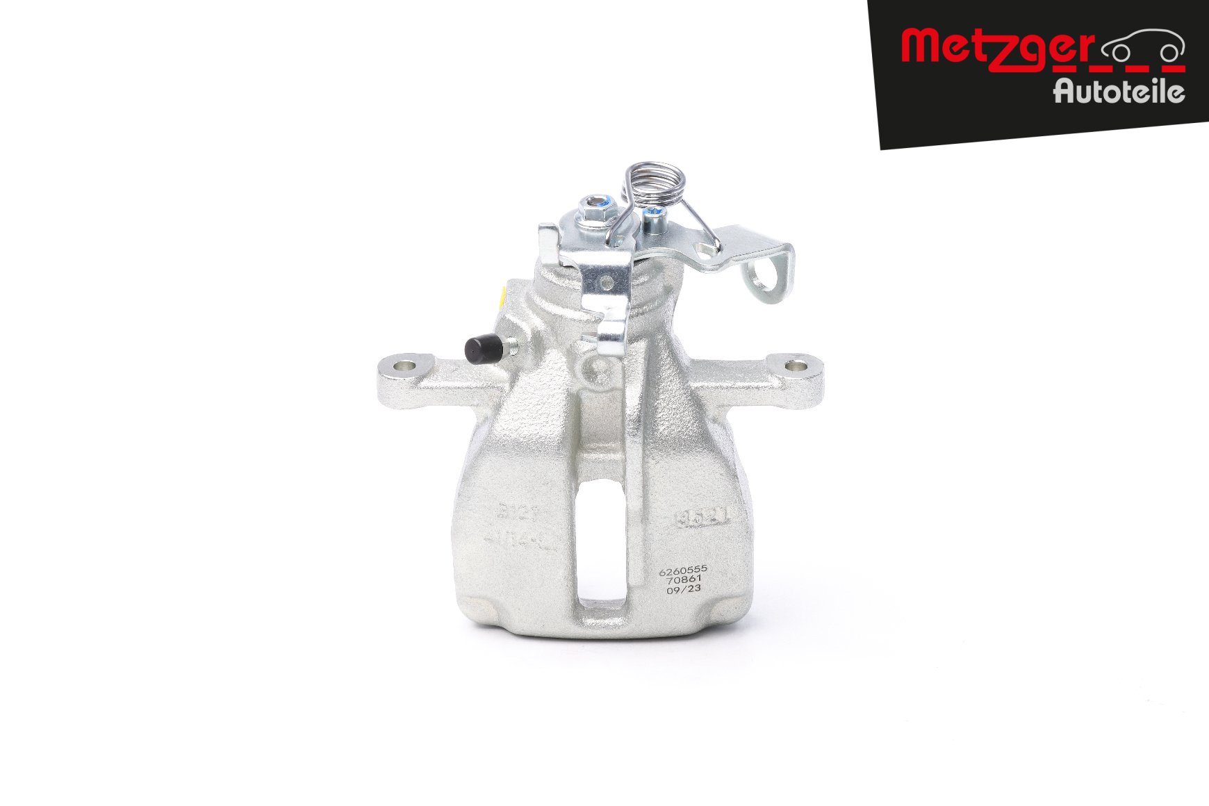 Bremsekaliber 6260555 METZGER CITROËN Jumpy II MPV (VF7) 2.0 i 2008 140 HK