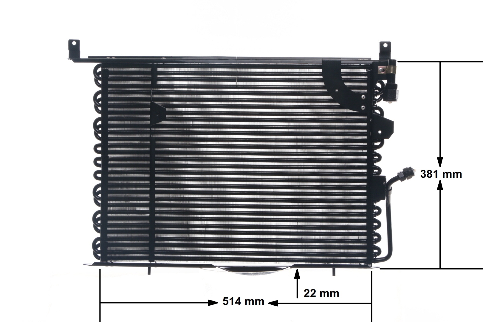 Número OEM 201 830 28 70 - Condensador, ar condicionado AC 149 000S MERCEDES-BENZ, NISSAN, VOLVO, JAGUAR