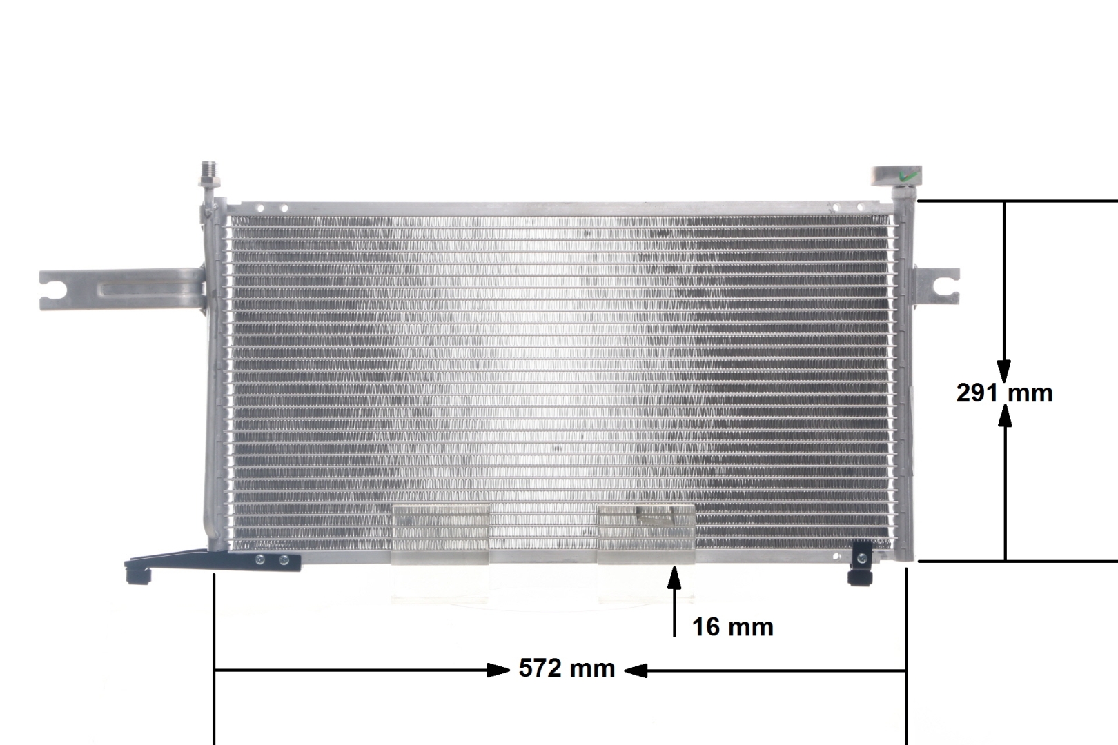 Número OEM 92110-6F600 - Condensador, ar condicionado AC 319 000S NISSAN, VOLVO
