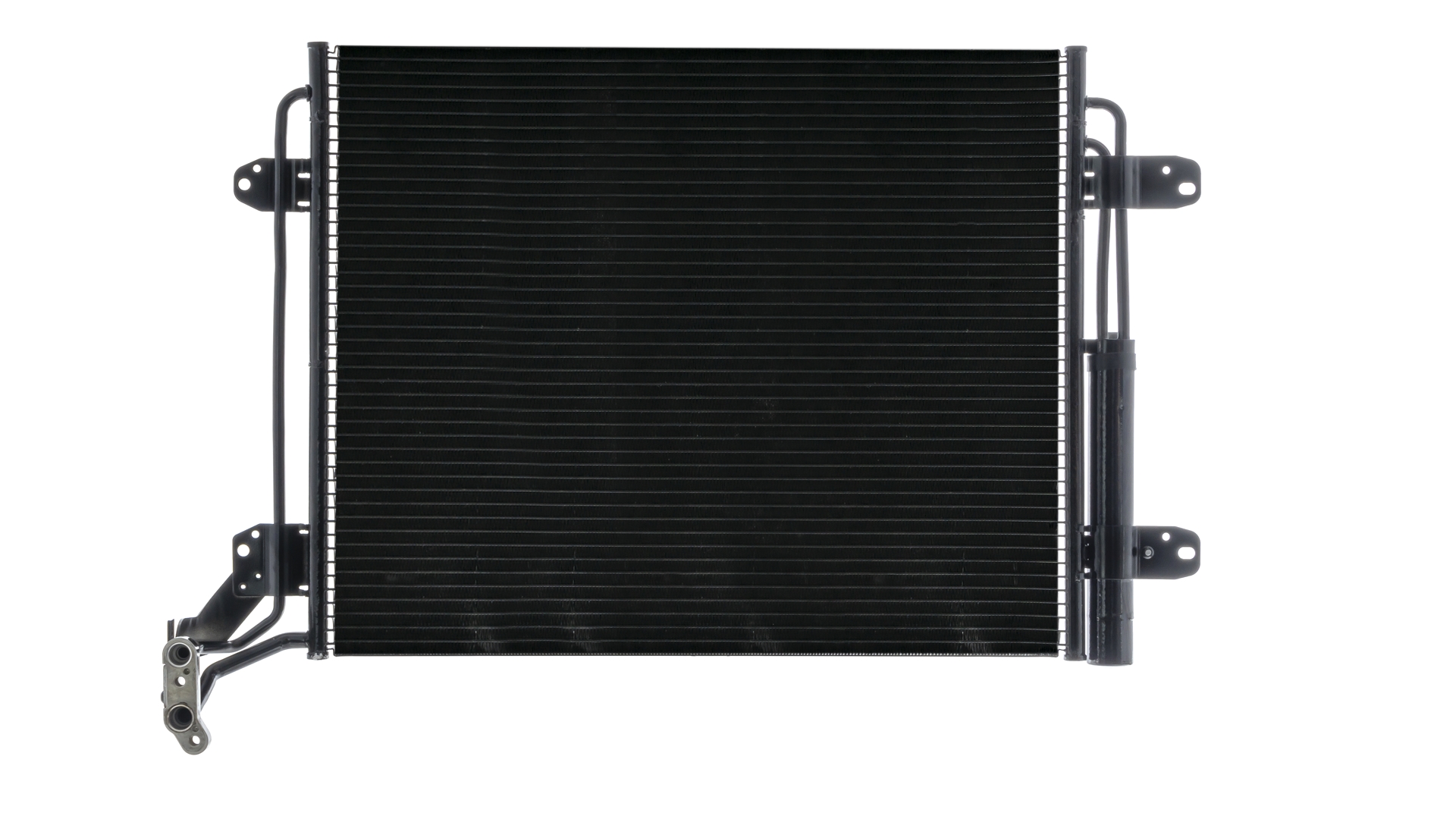 Condensor voor airco AC 454 000P MAHLE ORIGINAL Volkswagen Tiguan I (5N) 1.4 TSI 2016 125 Pk