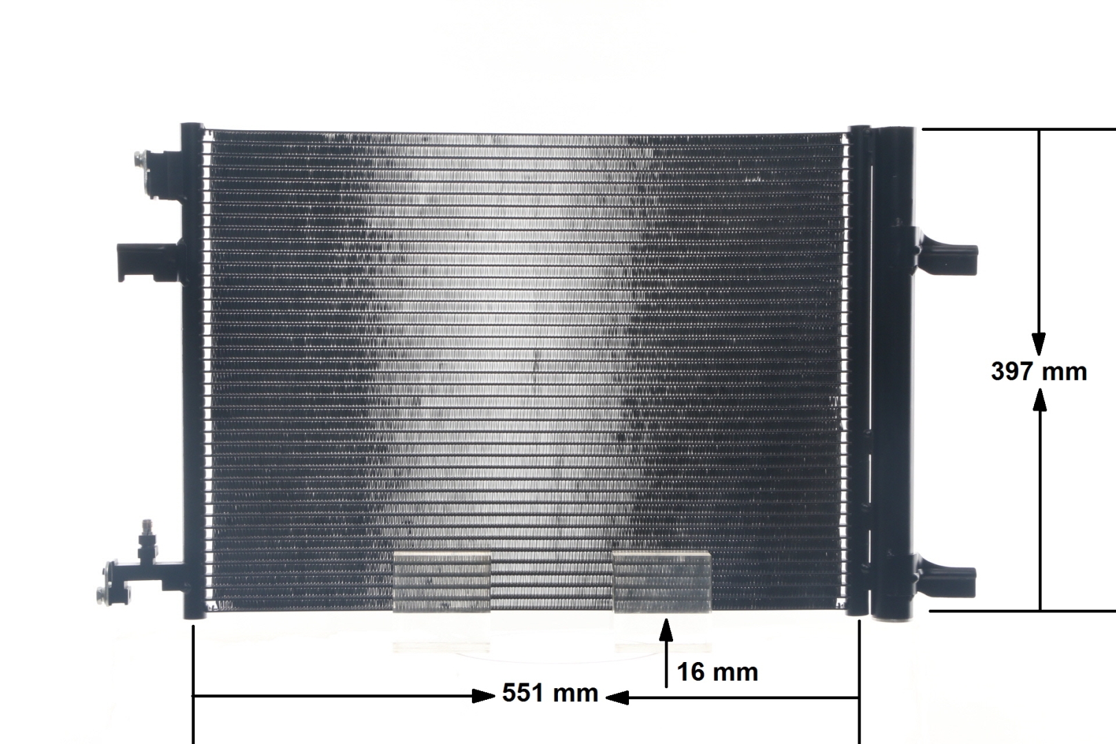 MAHLE ORIGINAL AC 636 000S Condenser VAUXHALL Astra Mk6 (J) (P10) 1.3 CDTI 95 hp Diesel 2014