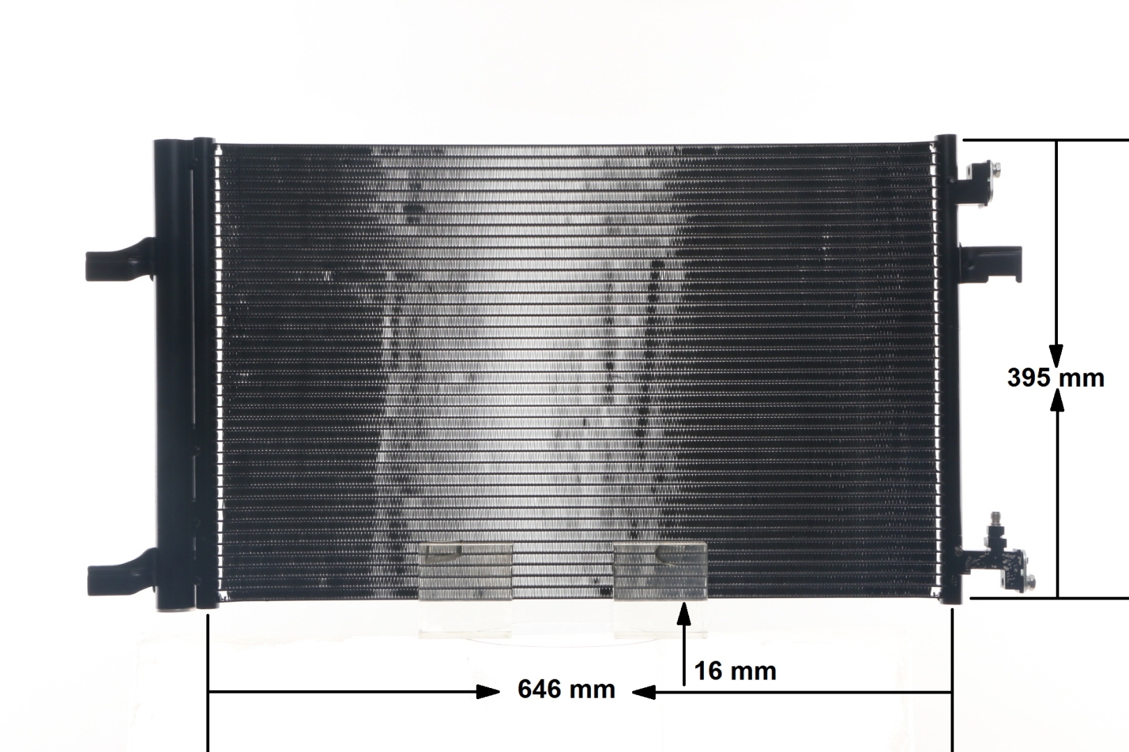 MAHLE ORIGINAL AC 637 000S Condenser OPEL Astra J GTC (P10) 2.0 BiTurbo CDTI 194 hp Diesel 2015