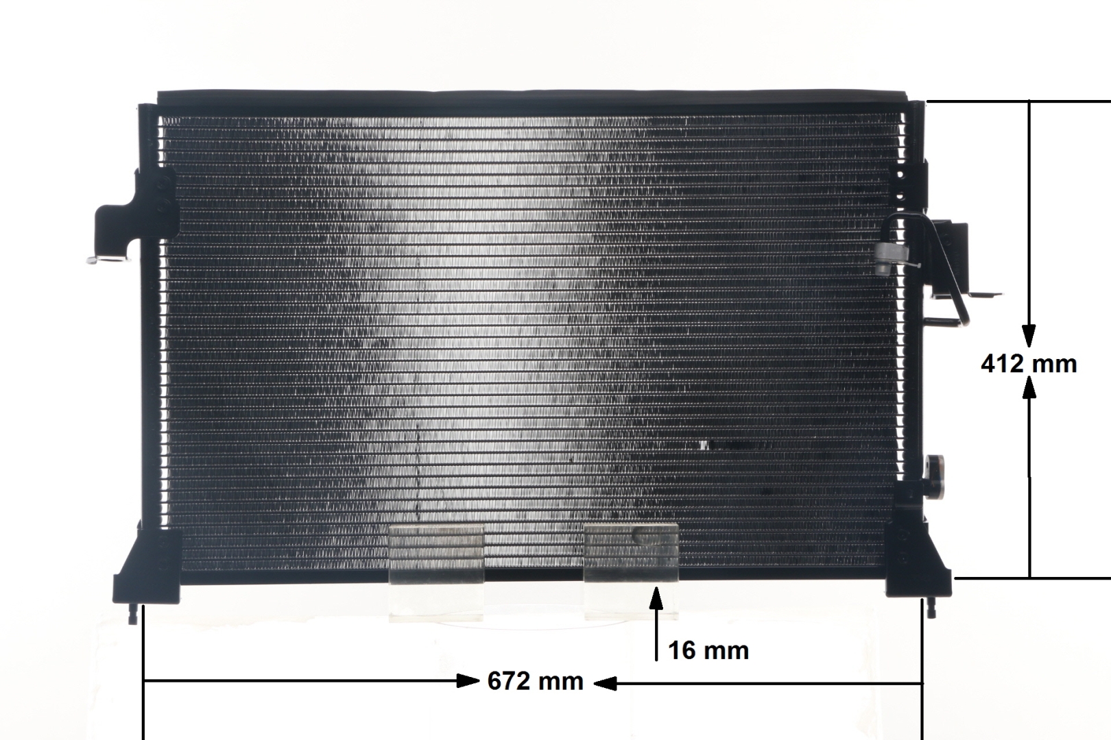 Número OEM JRB 1007 90 - Condensador, ar condicionado AC 676 000S VOLVO, LAND ROVER, ROVER, AUSTIN