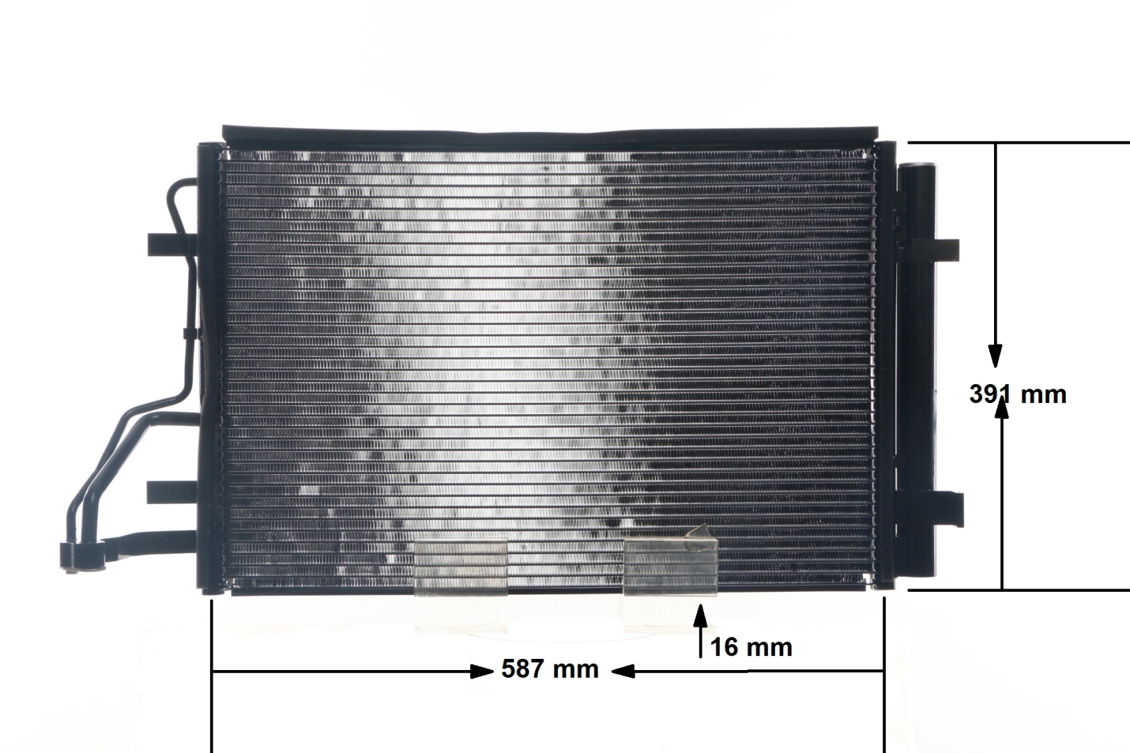 OEM-Nummer 9760 61 H000 - Klimakondensator AC 697 000S VOLVO, HONDA, HYUNDAI, KIA