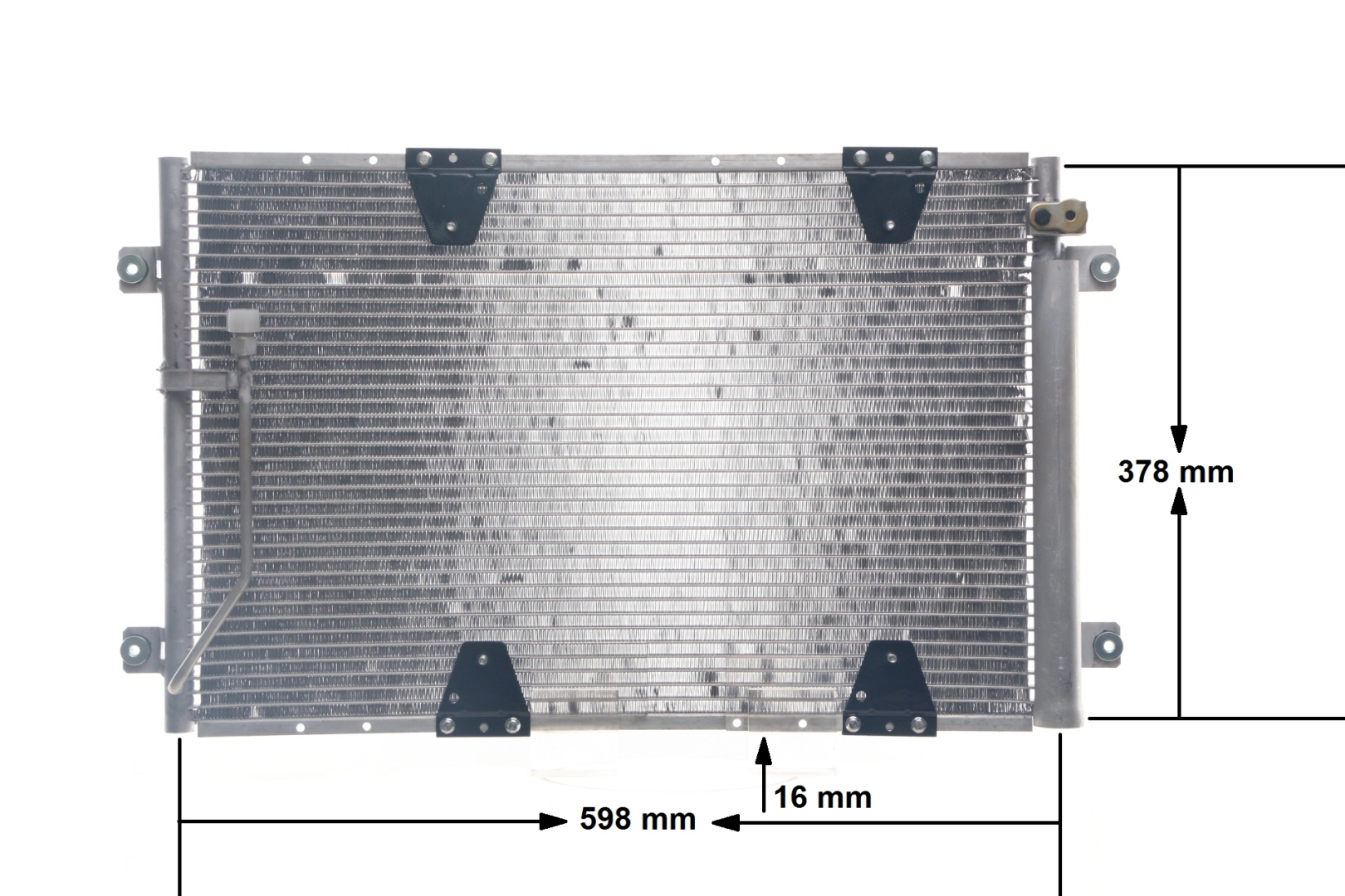 Número OEM 95310-65D20 - Condensador, ar condicionado AC 713 000S TOYOTA, HONDA, VOLVO, SUZUKI, CHEVROLET