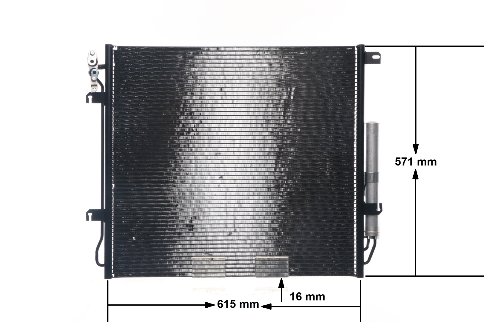 Numer OEM JRB 5000 30 - Skraplacz, klimatyzacja AC 759 000S VOLVO, LAND ROVER, ROVER