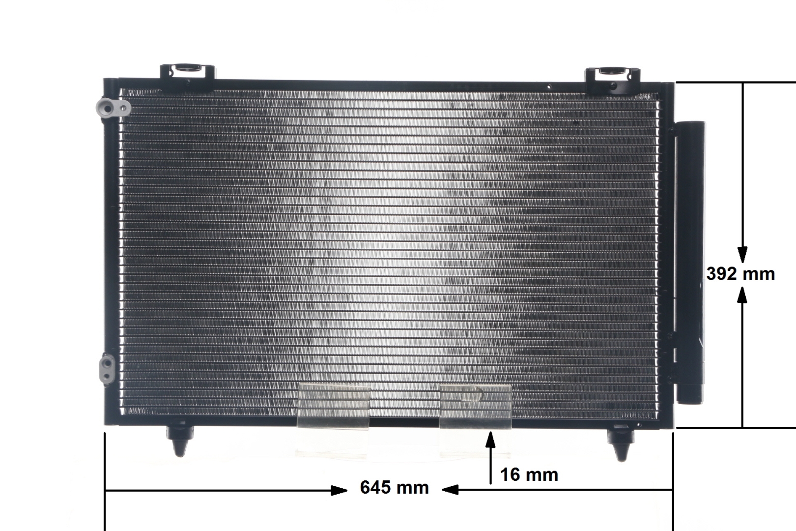 OEM-Nummer 88450 02150 - Klimakondensator AC 789 000S TOYOTA, VOLVO, CHEVROLET, LEXUS, PONTIAC