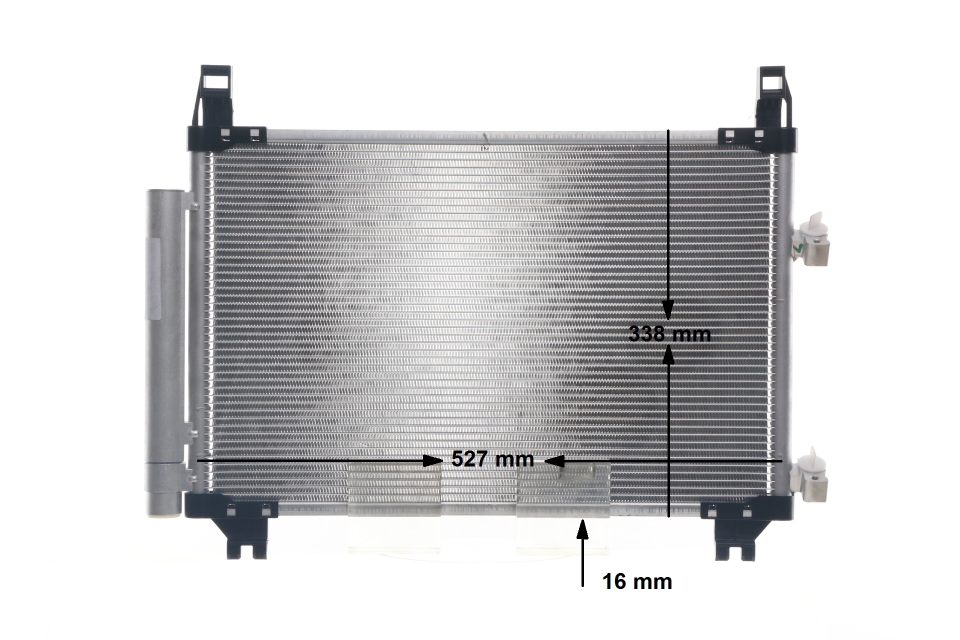 Número OEM 88460 0D050 - Condensador, aire acondicionado AC 793 000S TOYOTA, VOLVO, LEXUS, DAIHATSU, WIESMANN