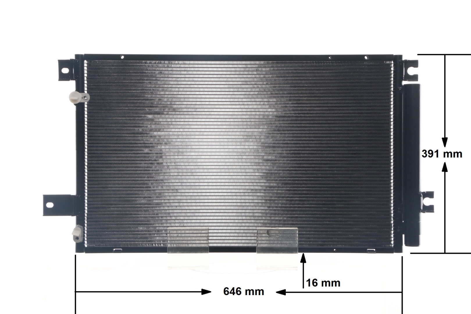 Número OEM 88450 0F140 - Condensador, aire acondicionado AC 819 000S TOYOTA, VOLVO, LEXUS, WIESMANN
