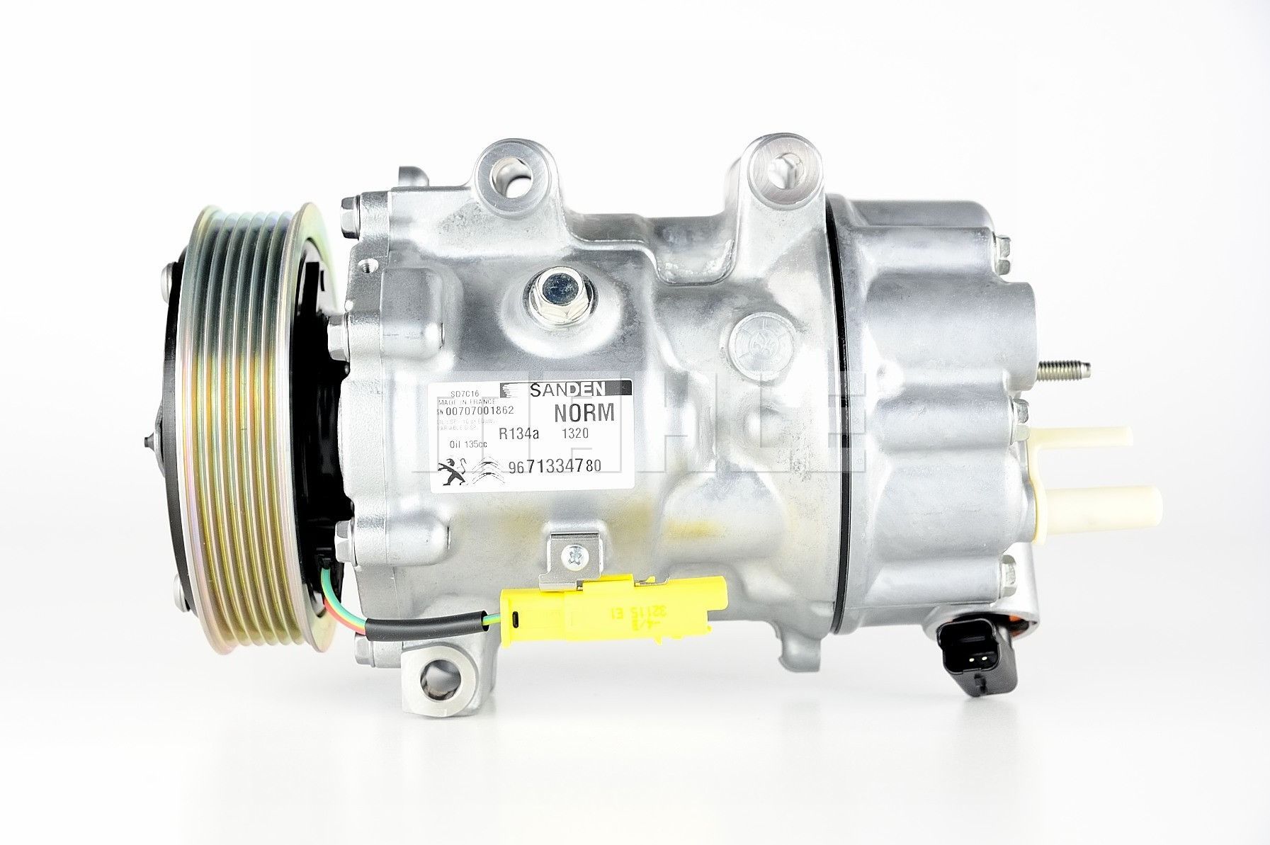 Número OEM 96 598 760 80 - Compresor, aire acondicionado ACP 1273 000P PEUGEOT, FORD, CITROËN, VOLVO