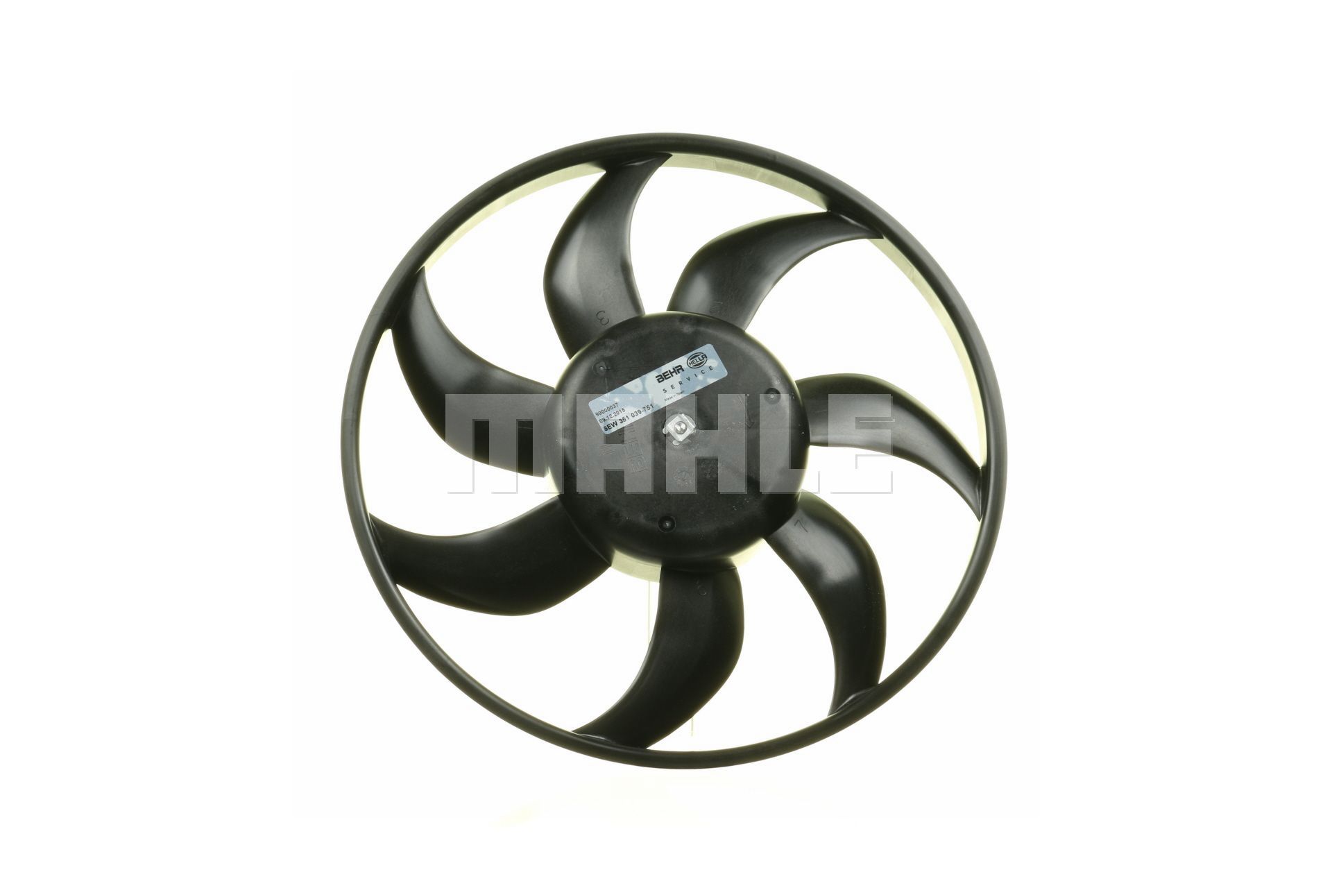 Elektrolüfter CFF 164 000P MAHLE ORIGINAL OPEL Corsa C Schrägheck (X01) 1.2 Twinport (F08, F68) 2006 80 PS