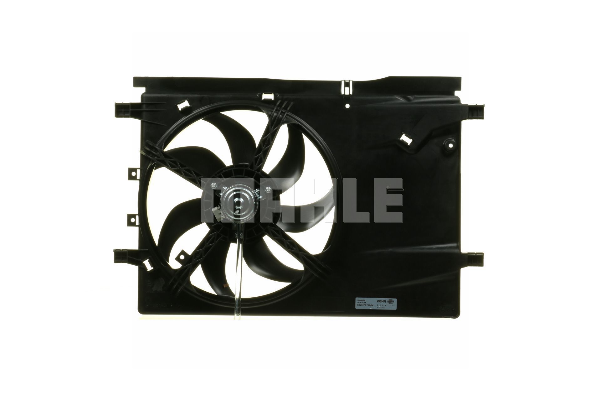 MAHLE ORIGINAL CFF 424 000P radiator fan FIAT Grande Punto Hatchback (199) 1.4 16V 90hp 2010