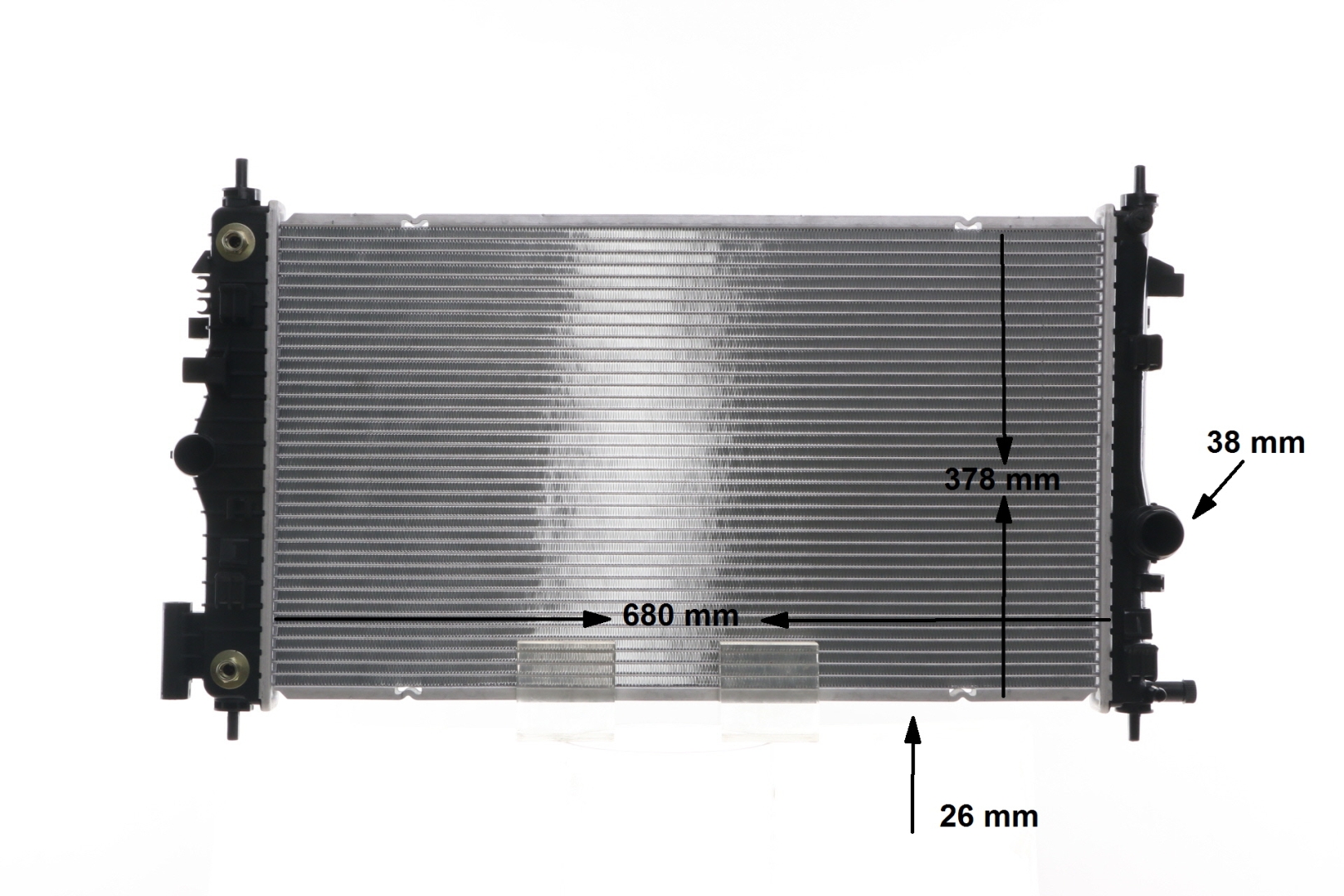 MAHLE ORIGINAL CR 1103 000S VAUXHALL Insignia Mk2 (A) Country Tourer (G09) engine radiator replacement cost