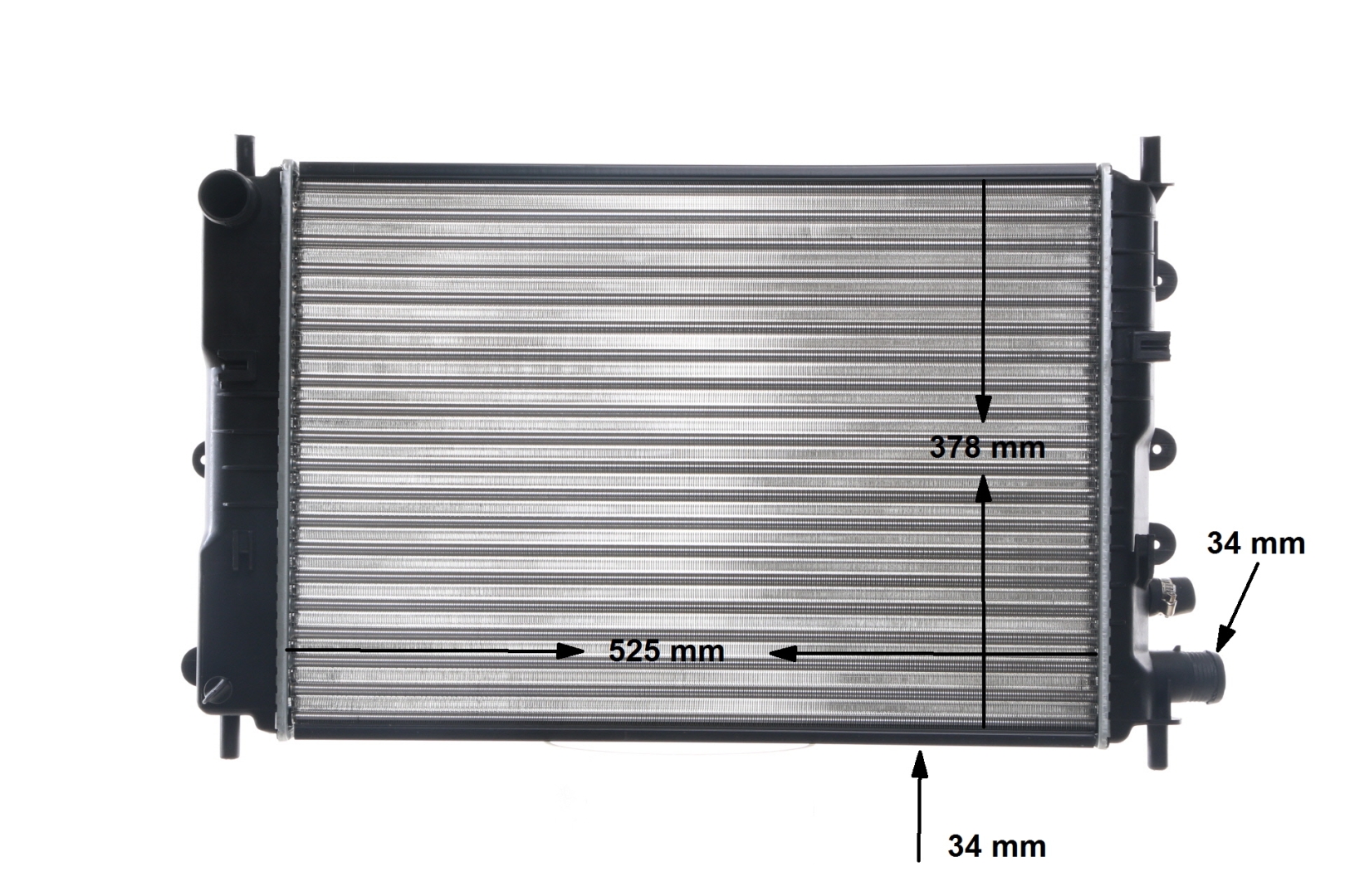 Numéro OEM 6 912 239 - Radiateur du moteur CR 1142 000S FORD, VOLVO