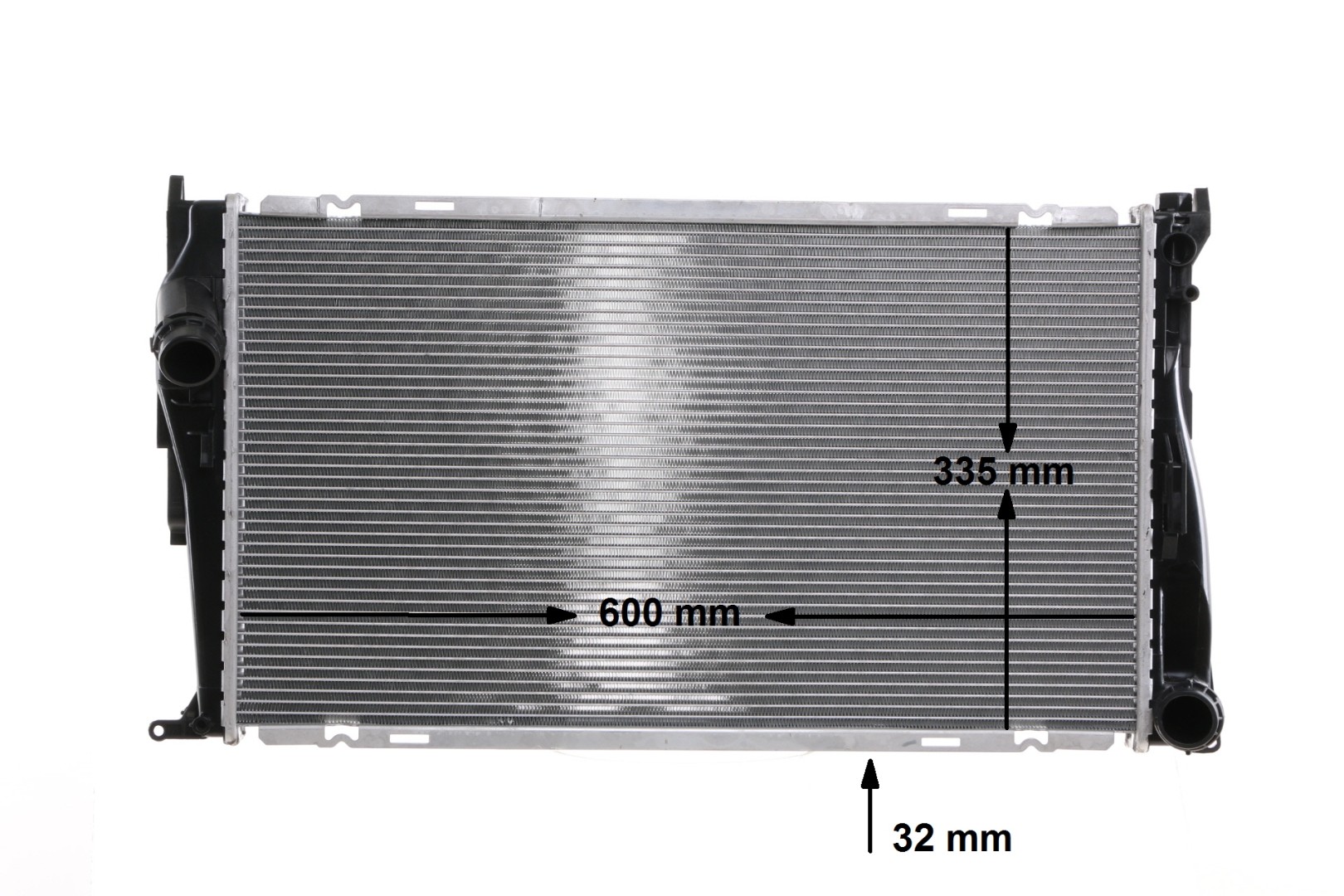 Kylare CR 1162 000S MAHLE ORIGINAL BMW 3 Touring (E91) 320 d 2007 177 hk
