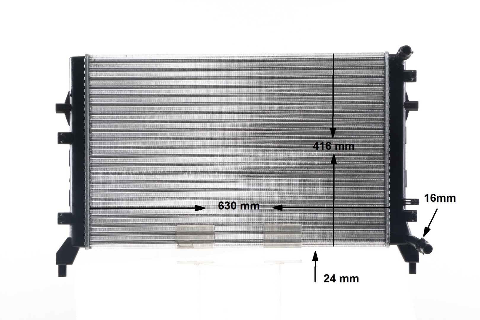 Wasserkühler CR 1382 000S MAHLE ORIGINAL VW Jetta Mk6 (162, 163, AV3, AV2) 2.0 2016 115 PS