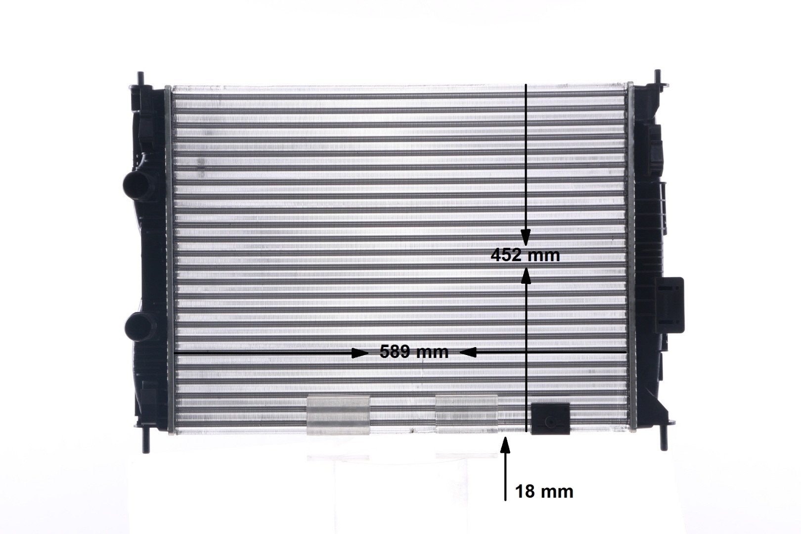 MAHLE ORIGINAL CR 15 000S Kühler, Motorkühlung Nissan Qashqai j10