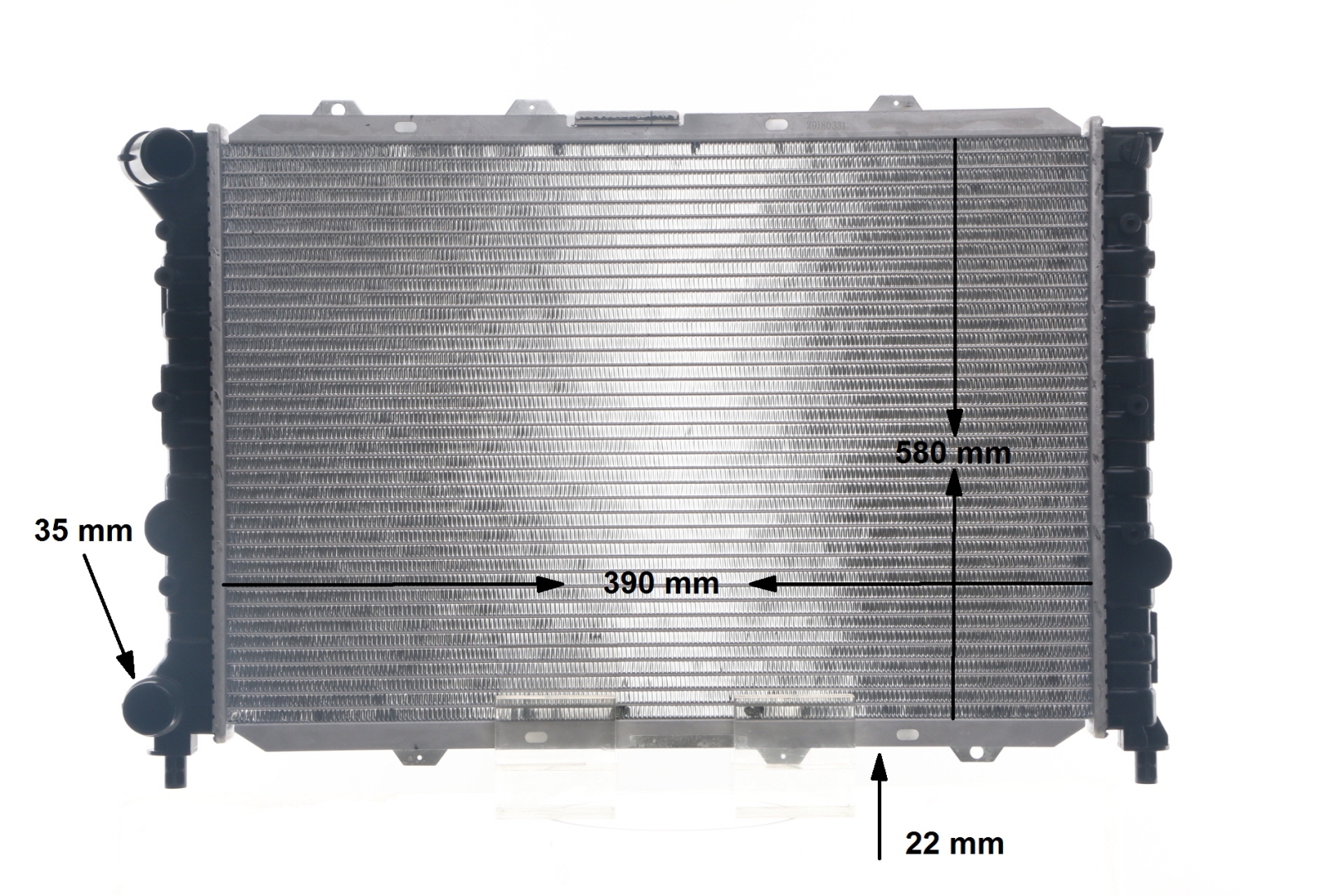 acheter MAHLE ORIGINAL (CR 1567 000S) Radiateur du moteur