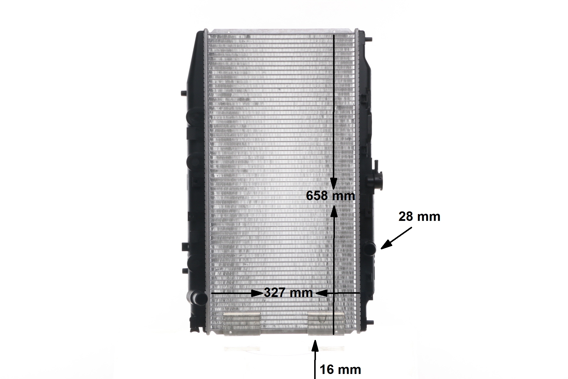 Numéro OEM 19 010 PM4 003 - Radiateur du moteur CR 158 000S HONDA, VOLVO