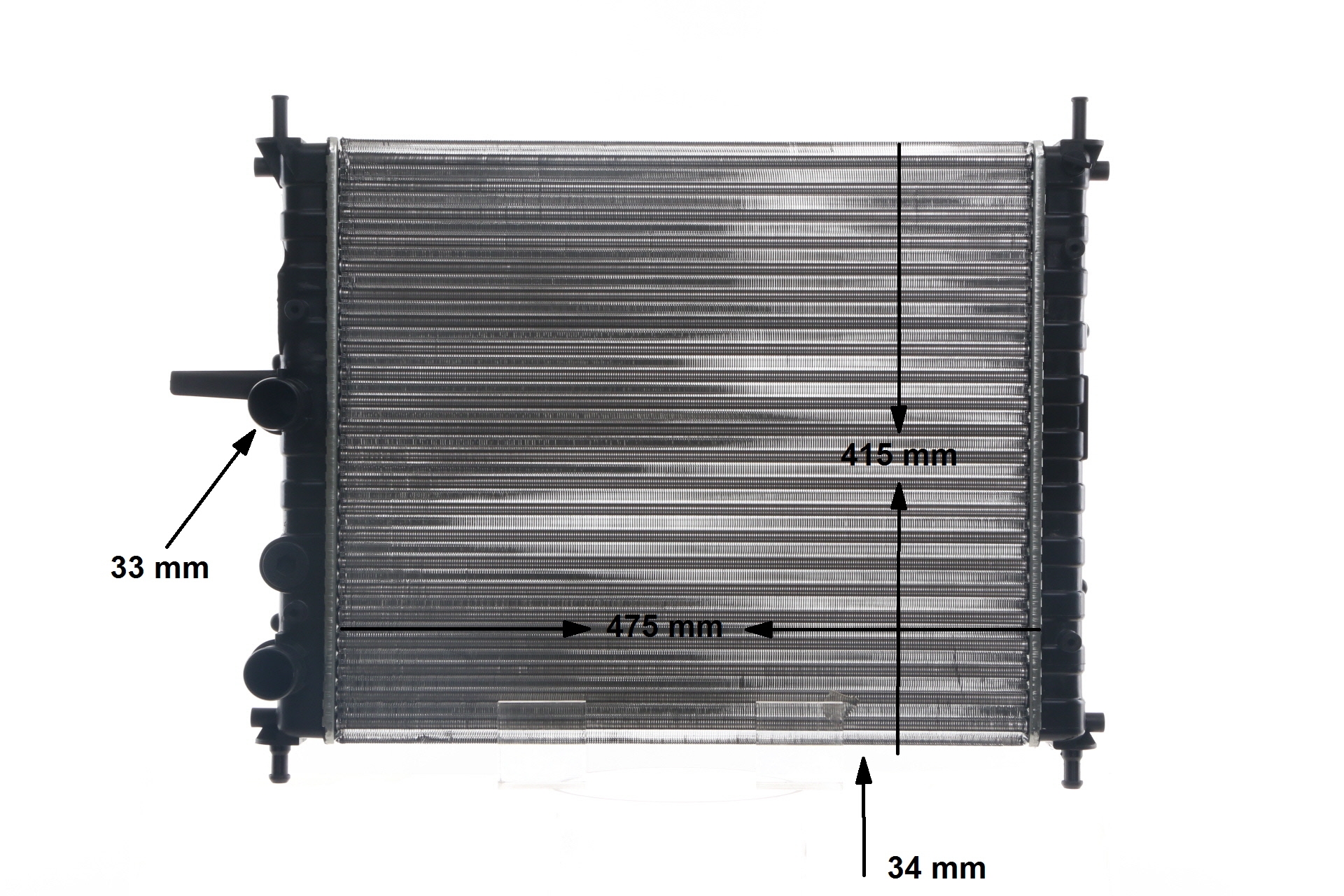 Numéro OEM 71 736 182 - Radiateur du moteur CR 1993 000S FIAT, ALFA ROMEO, VOLVO, CHRYSLER, LANCIA