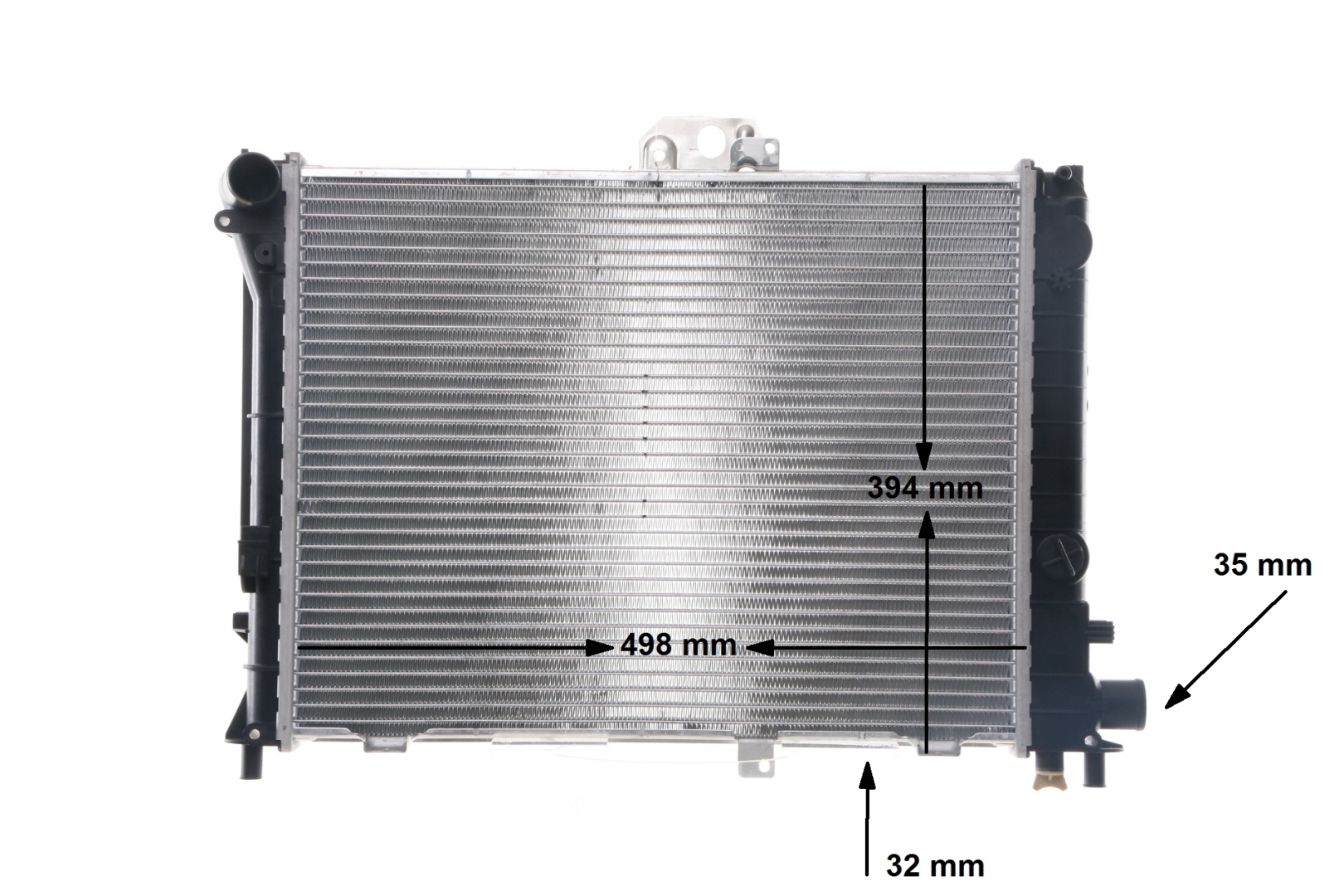 MAHLE ORIGINAL CR 211 000S radiator SAAB 9000 Hatchback 2.0 -16 128hp 1988