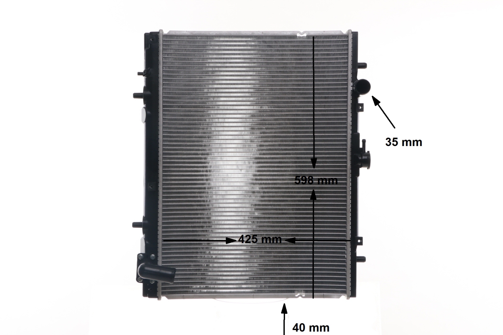 MAHLE ORIGINAL CR 2175 000S radiateur MITSUBISHI L200 III Pick-up (K6) 2.5 TD 4WD 99CV 2004