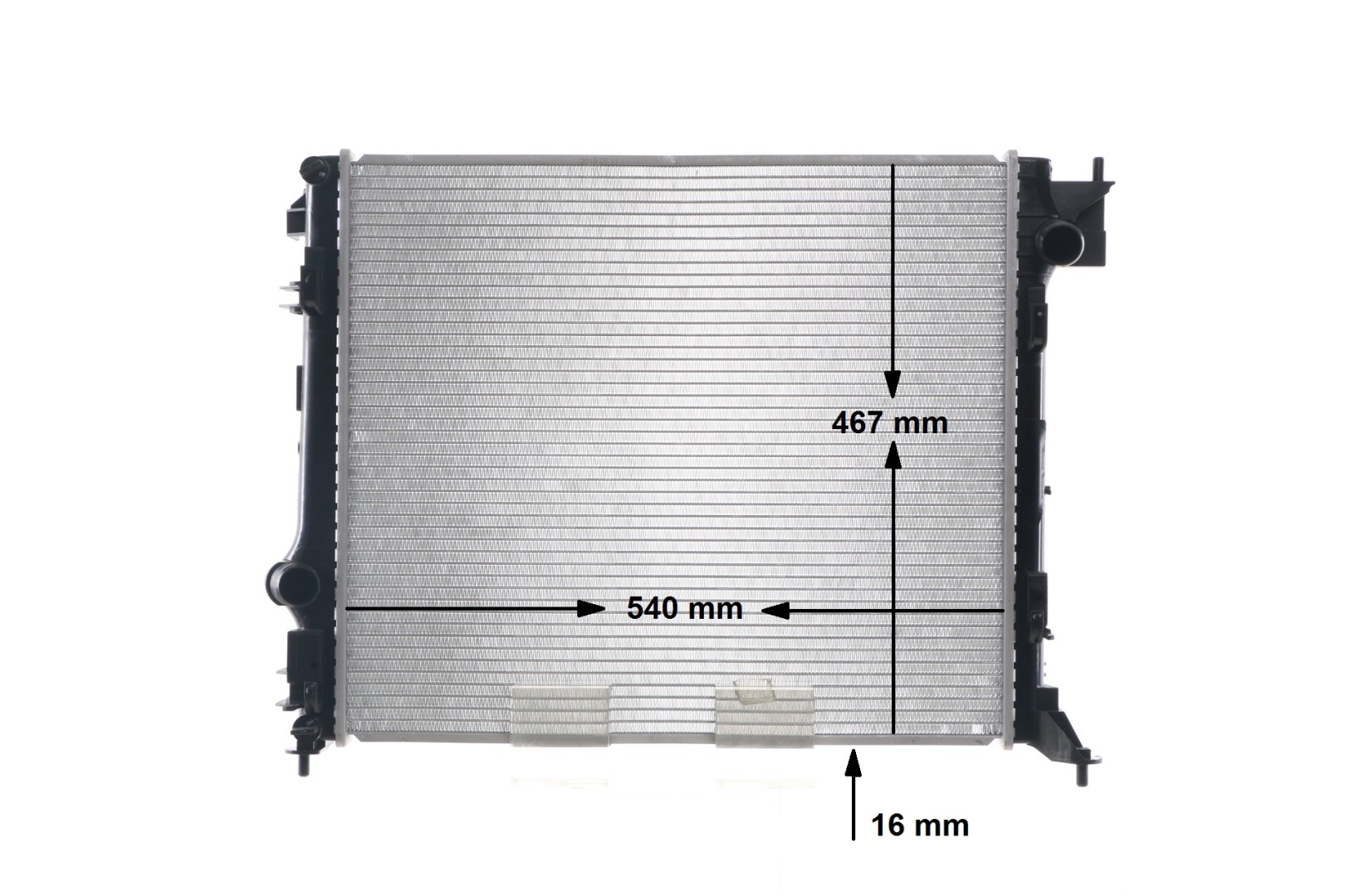 Numer OEM 21410-1527R - Chłodnica, układ chłodzenia silnika CR 2240 000S RENAULT, NISSAN