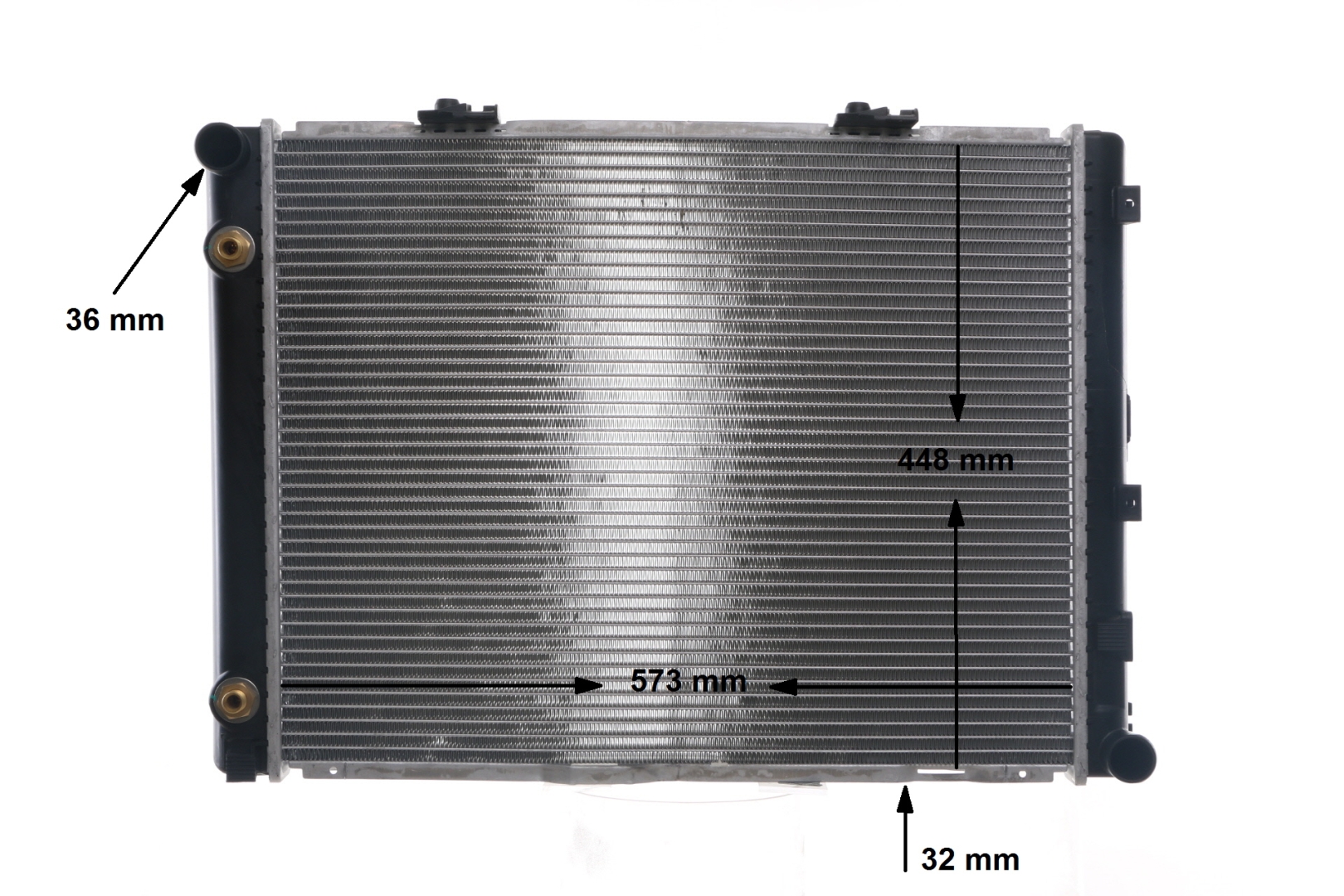 MAHLE ORIGINAL CR 263 000S Kühler, Motorkühlung W201
