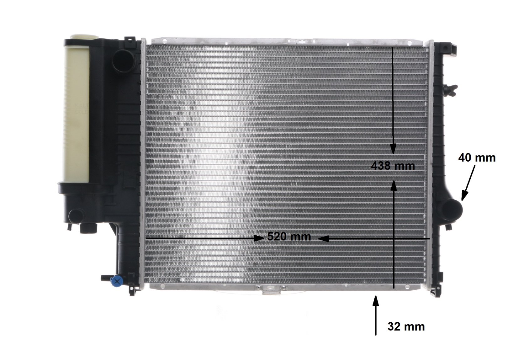 OEM nummer 1 737 760 - Kylare CR 280 000S VOLVO, BMW, ALPINA