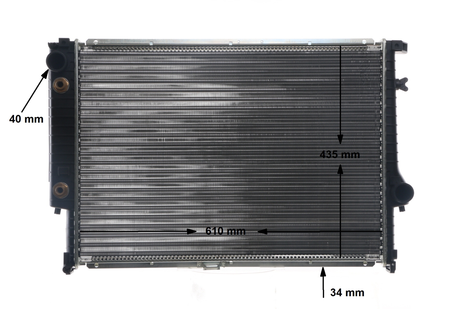 Numéro OEM 1 709 459 - Radiateur du moteur CR 326 001S BMW, VOLVO, MAZDA, ALPINA