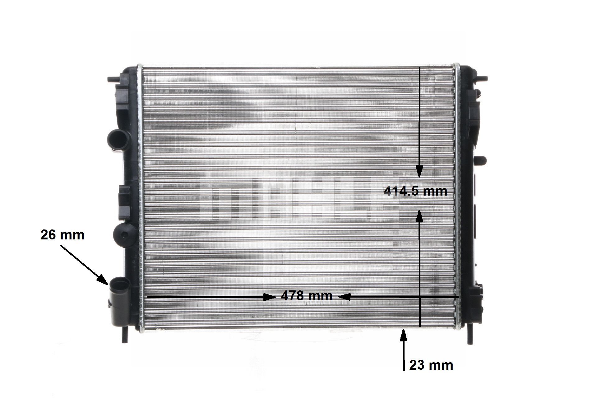 MAHLE ORIGINAL CR 36 000S Radiateur du moteur Clio 2