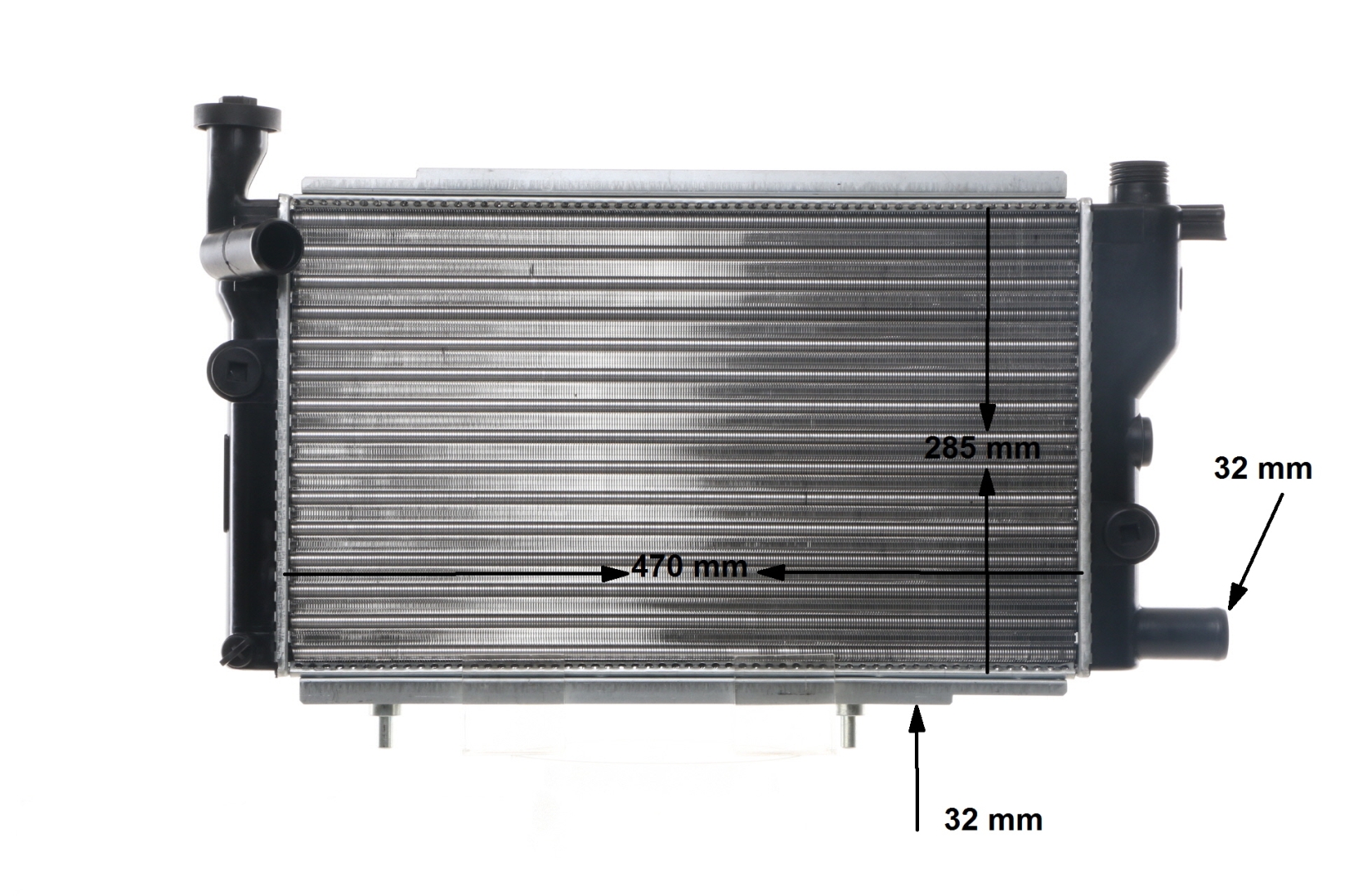 MAHLE ORIGINAL CR 428 000S radiator PEUGEOT 205 II Hatchback 1.6 Aut. 88hp 1996