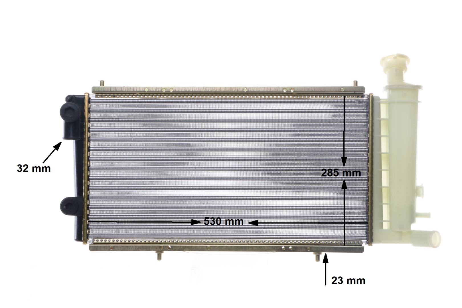 Numer OEM 1331-QJ - Chłodnica, układ chłodzenia silnika CR 429 000S FORD, CITROËN